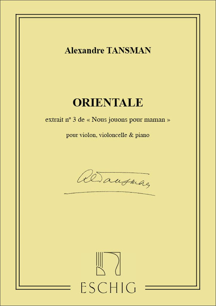 Nous Jouons Pour Maman: N. 3 Orientale